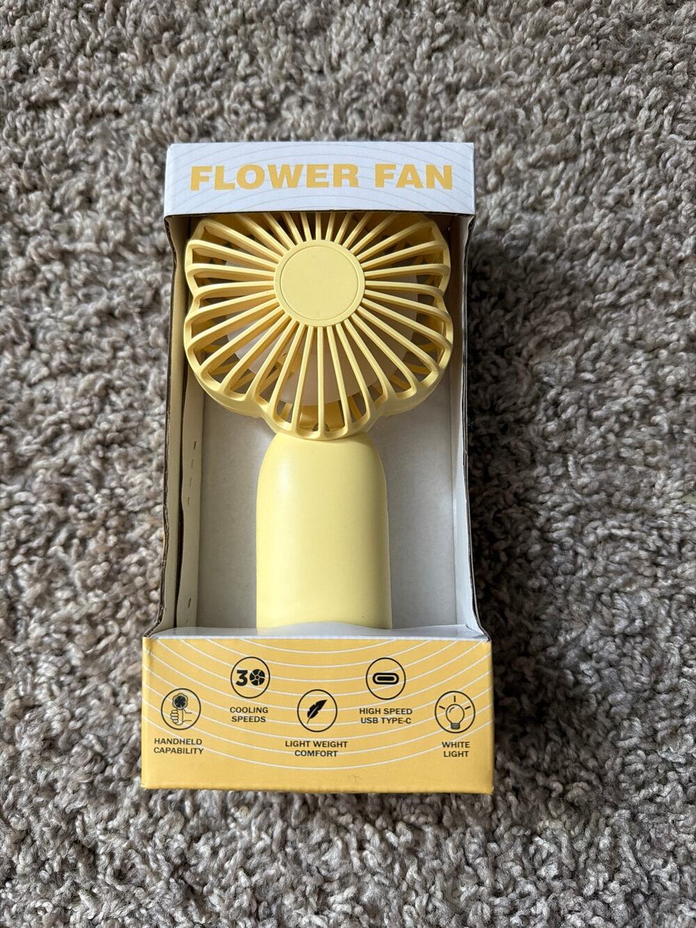 NWT Flower Fan